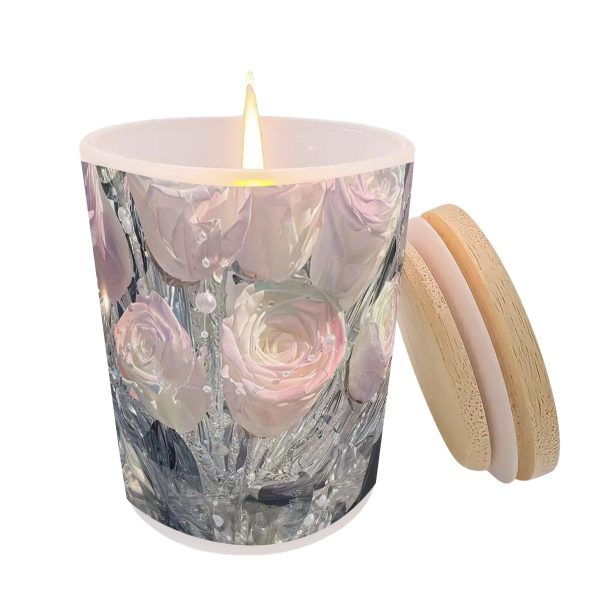 Frosted Jar Scented Candle with Lid (6oz) aab21843003ddc5ba3d0dca2647107a4